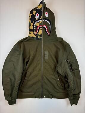 BAPE Military Bomber Shark